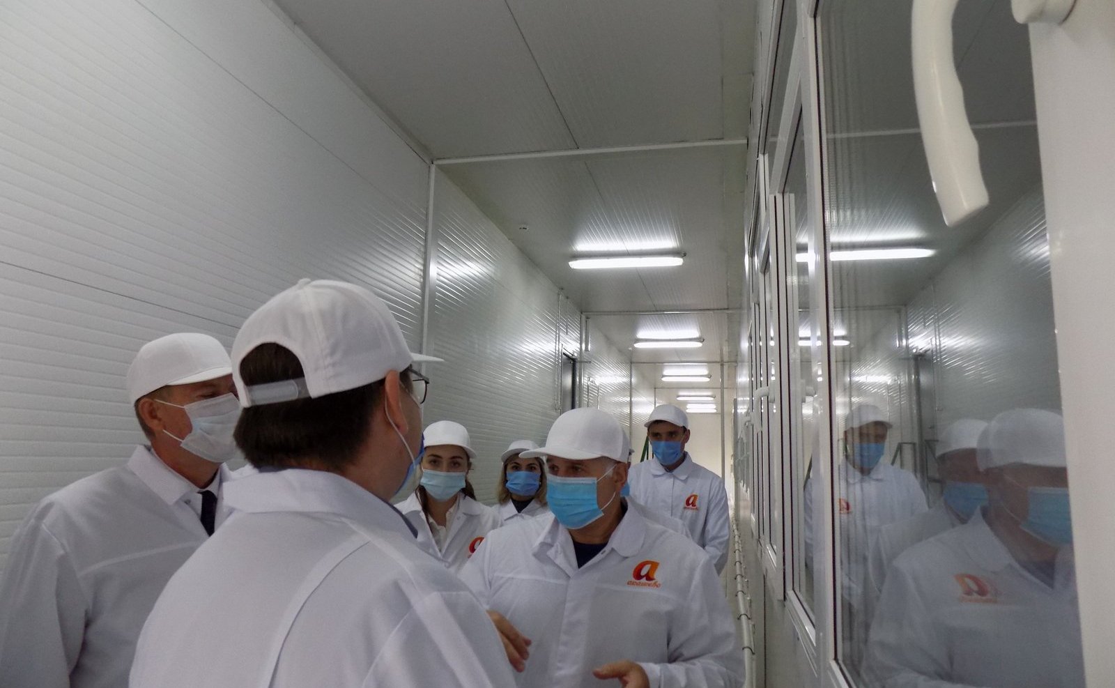 Сергей Мартынов посетил убойный цех мясоперерабатывающего завода по Куженеру ООО «Птицефабрика «Акашевская»