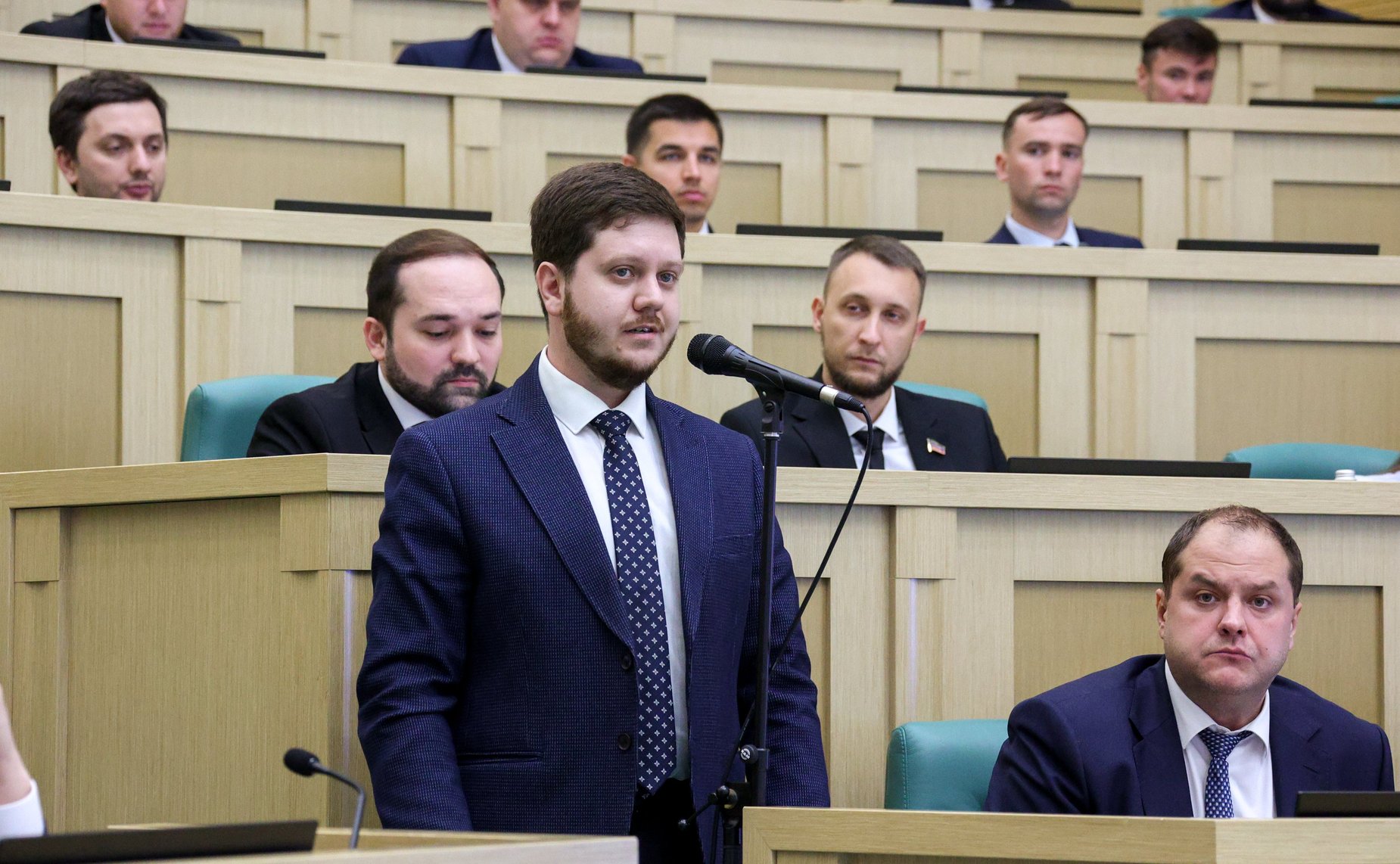Заседание Палаты молодых законодателей при Совете Федерации