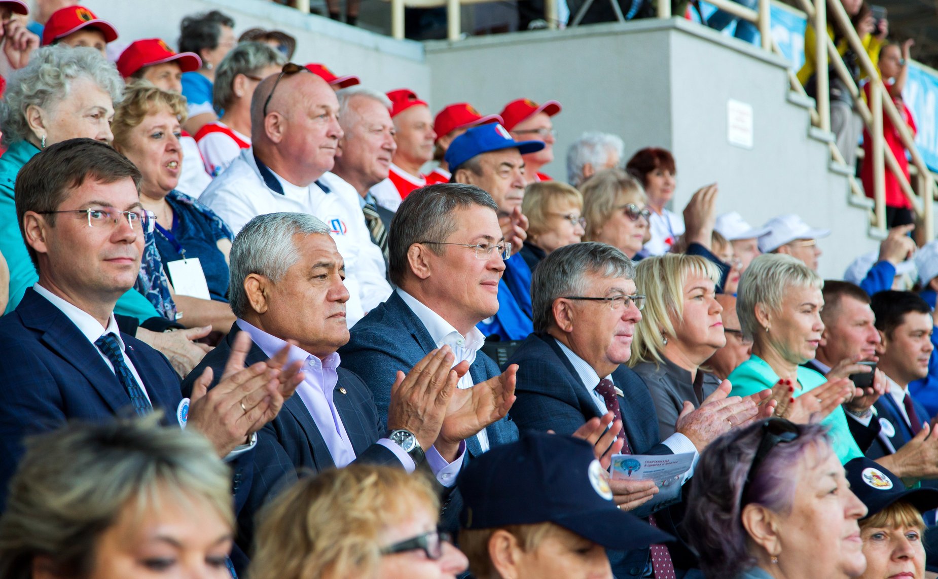 Валерий Рязанский принял участие в открытии заключительного этапа VI Спартакиады пенсионеров России