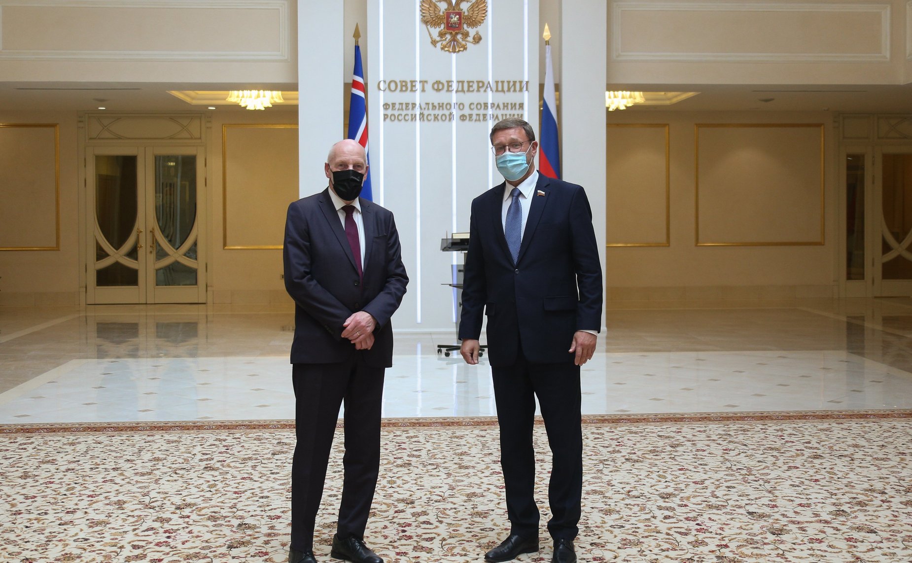 Константин Косачев провел встречу с Председателем Альтинга Республики Исландии