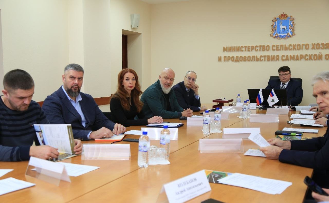 Андрей Кислов принял участие в рабочем совещании в министерстве сельского хозяйства и продовольствия Самарской области
