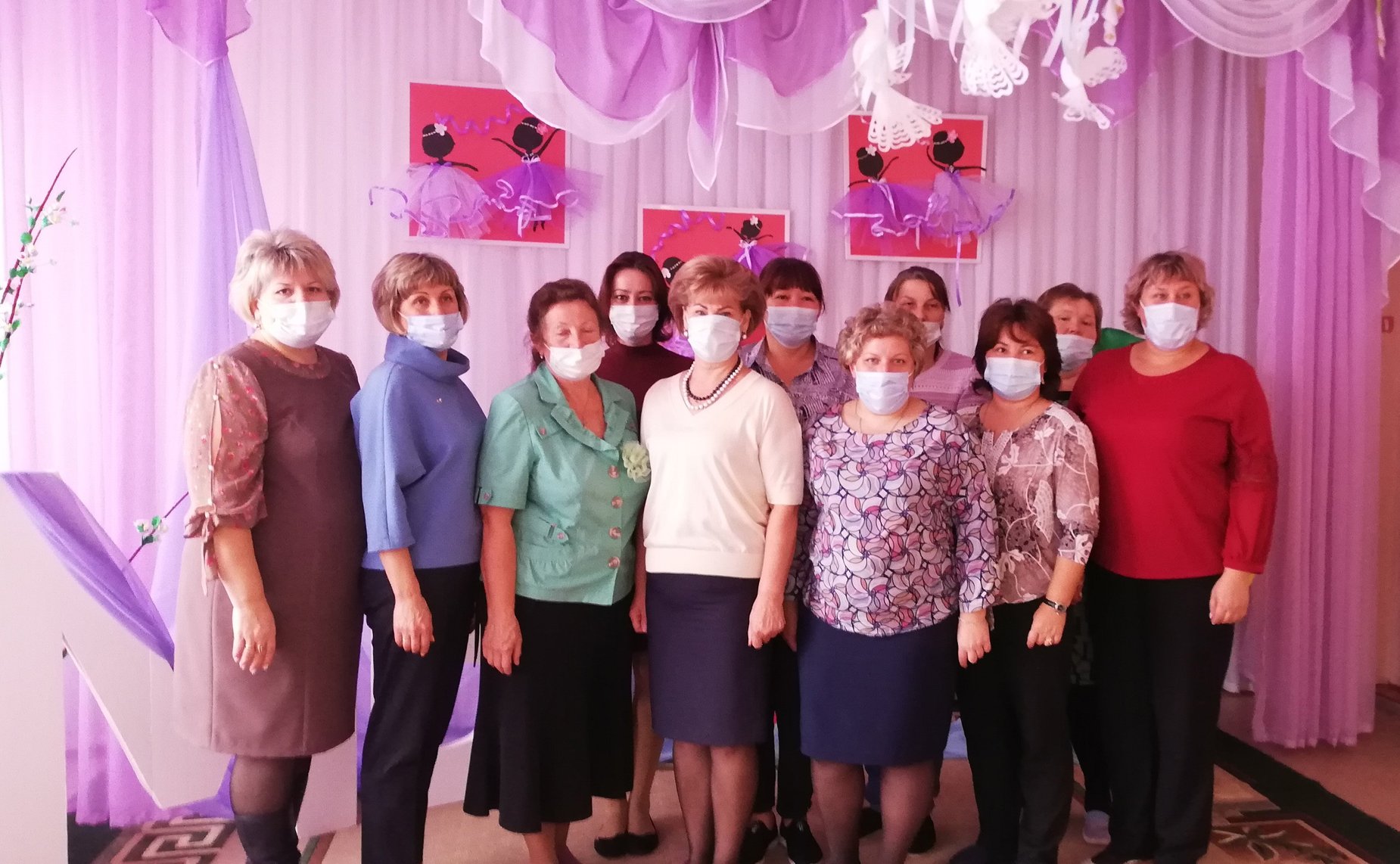 Татьяна Гигель в ходе поездки в регион посетила детский сад «Тополек» Паспаульской средней образовательной школы им. Е.Ф. Трофимова