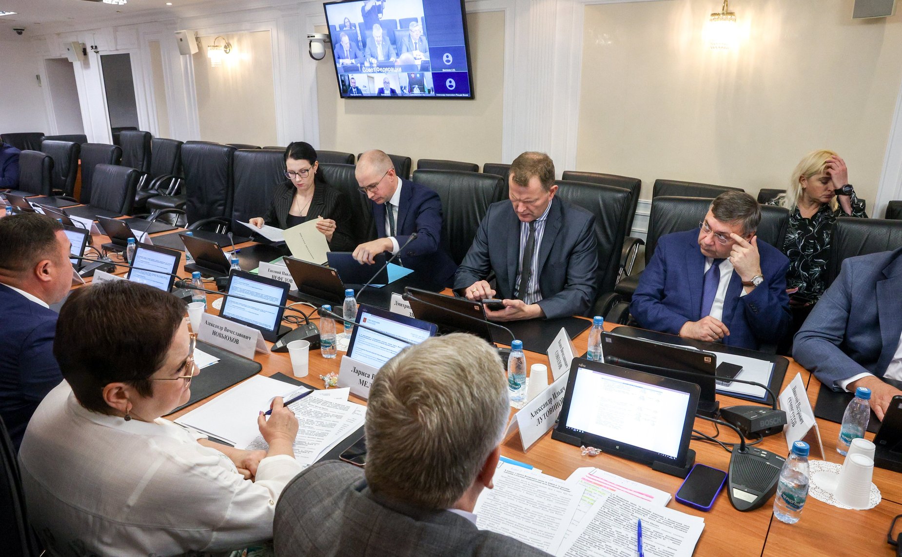 Заседание Комитета Совета Федерации по Регламенту и организации парламентской деятельности