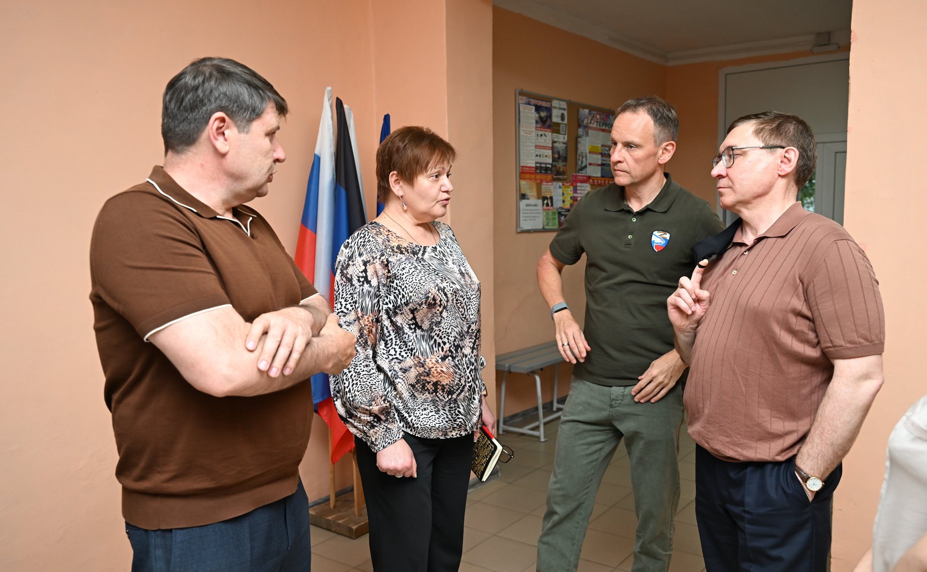 Рабочая поездка первого заместителя Председателя Совета Федерации Владимира Якушева в Донецкую Народную Республику
