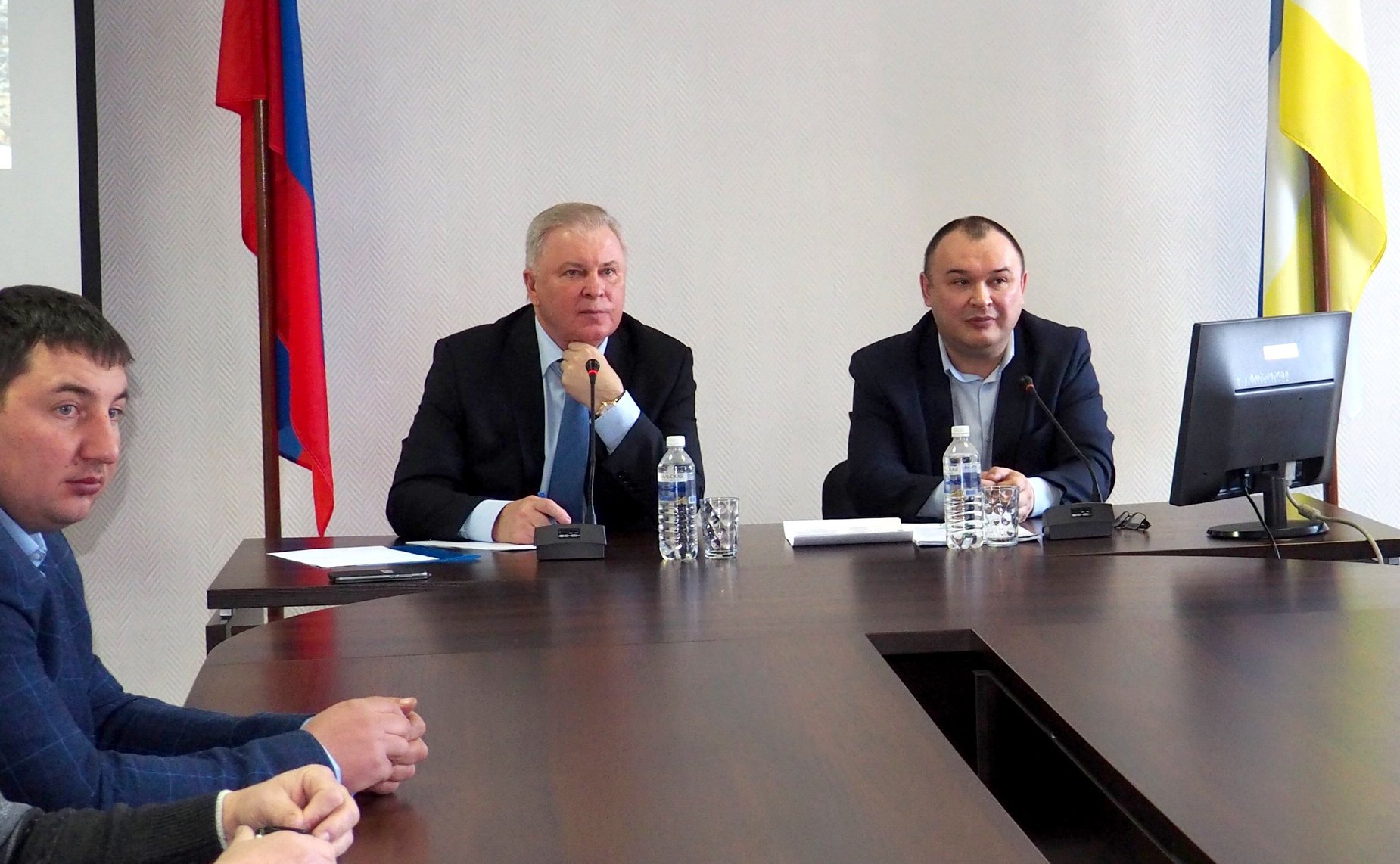 Встреча Вячеслава Наговицына с депутатами и главами поселений Прибайкальского района