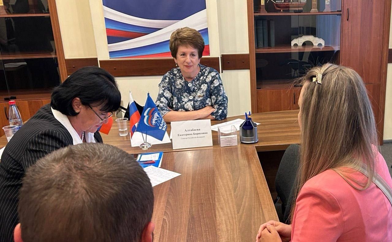 Екатерина Алтабаева в Севастополе провела личный приём граждан