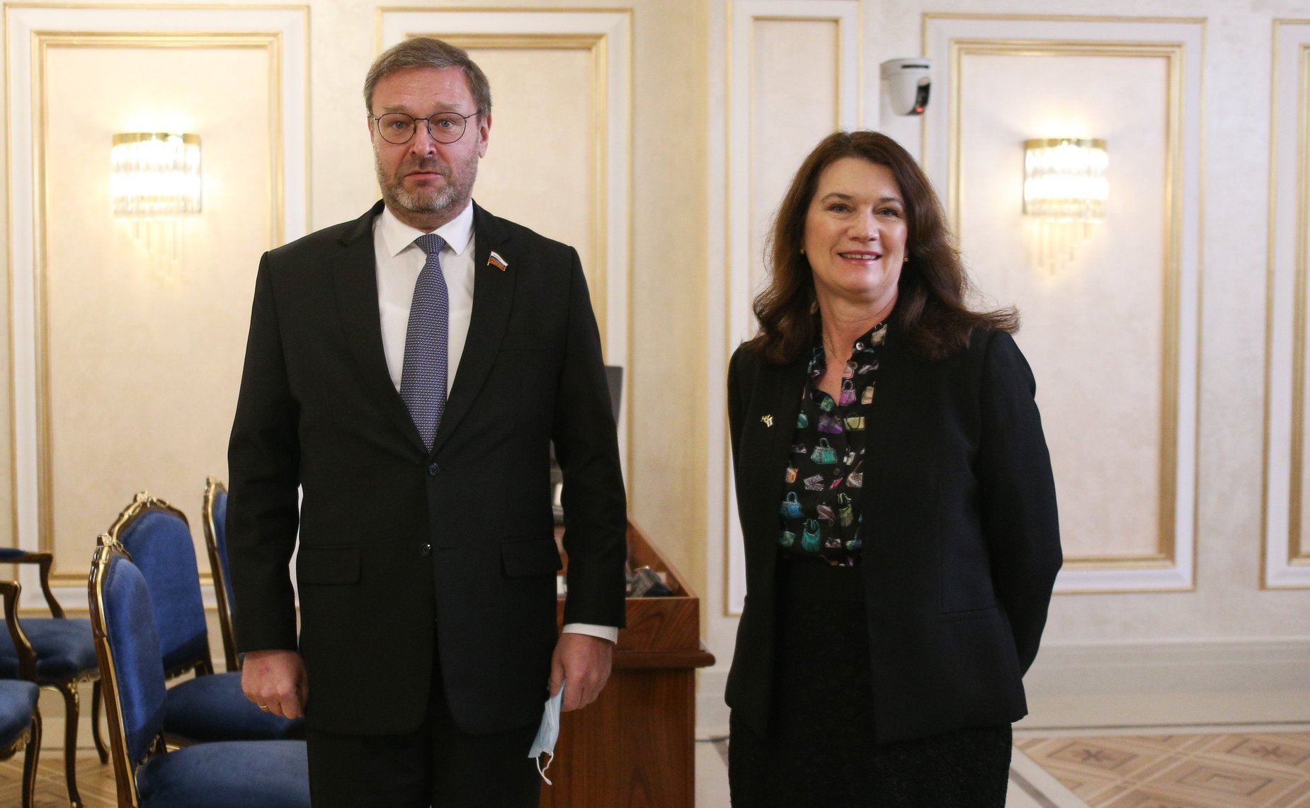 Встреча Константина Косачева с Министром иностранных дел Швеции, Действующим председателем ОБСЕ Анн Линде