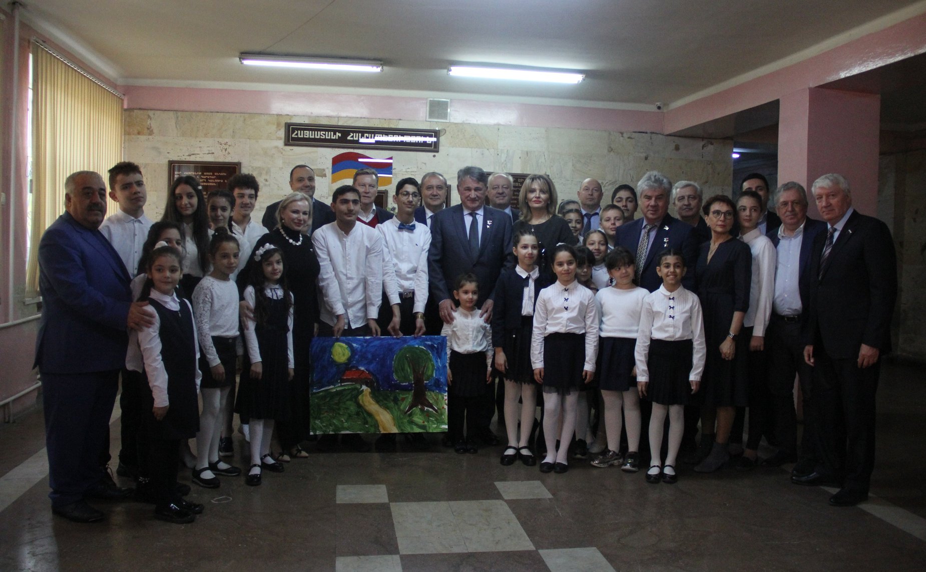 Ю. Воробьев во главе делегации Совета Федерации в Армении