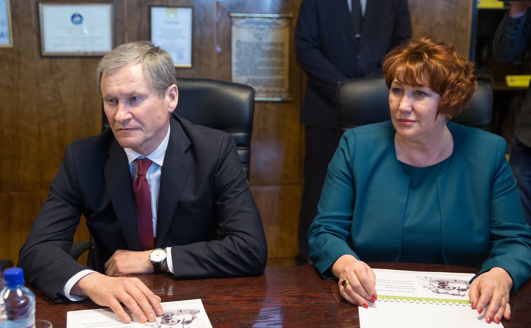 Е. Перминова на встрече Председателя СФ В. Матвиенко с руководством Курганской области