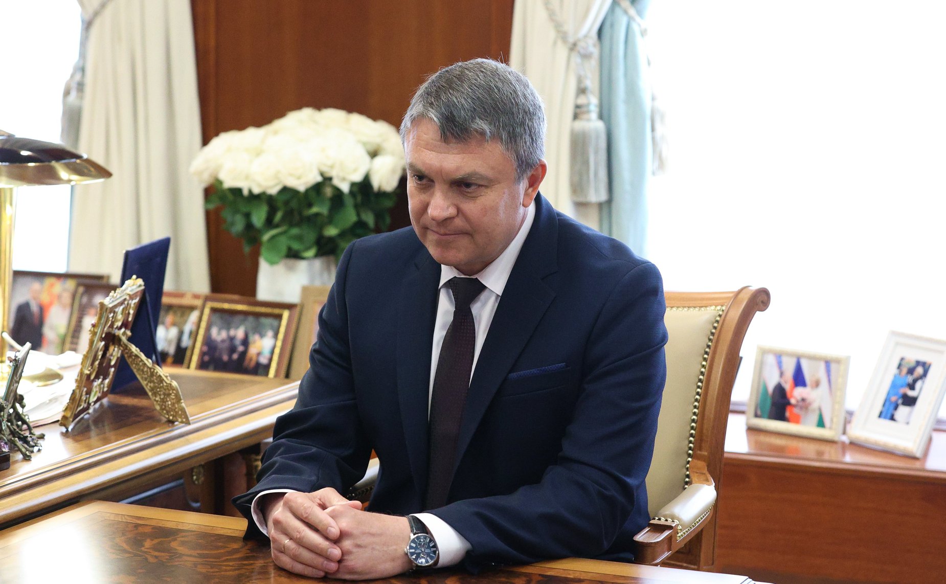 Валентина Матвиенко провела встречу с главой Луганской Народной Республики Леонидом Пасечником