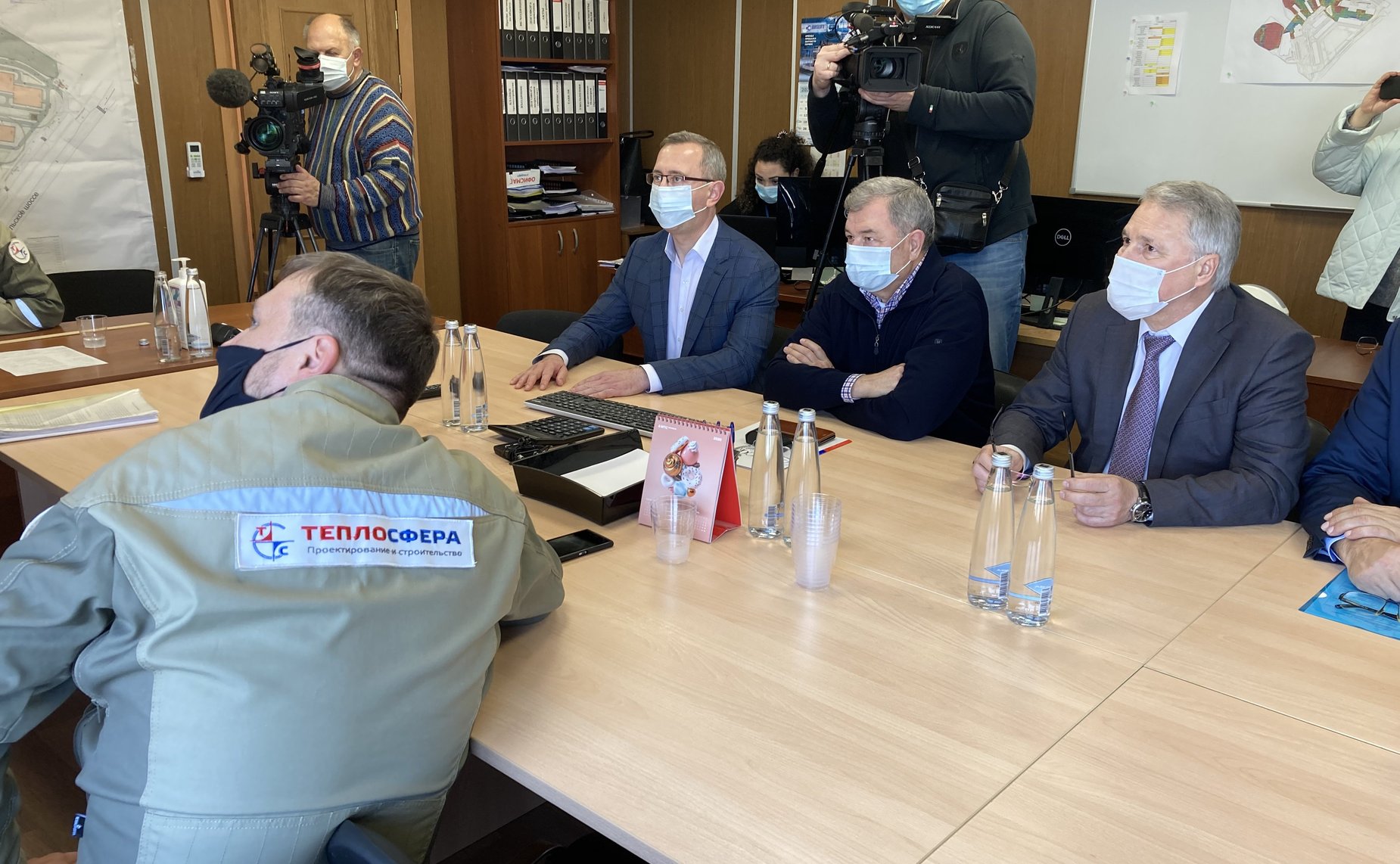 Сенатор посетил строительную площадку кампуса Калужского филиала МГТУ им. Н.Э. Баумана