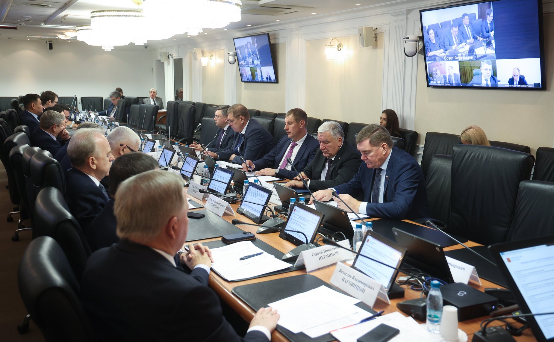 Заседание Комитета Совета Федерации по Регламенту и организации парламентской деятельности