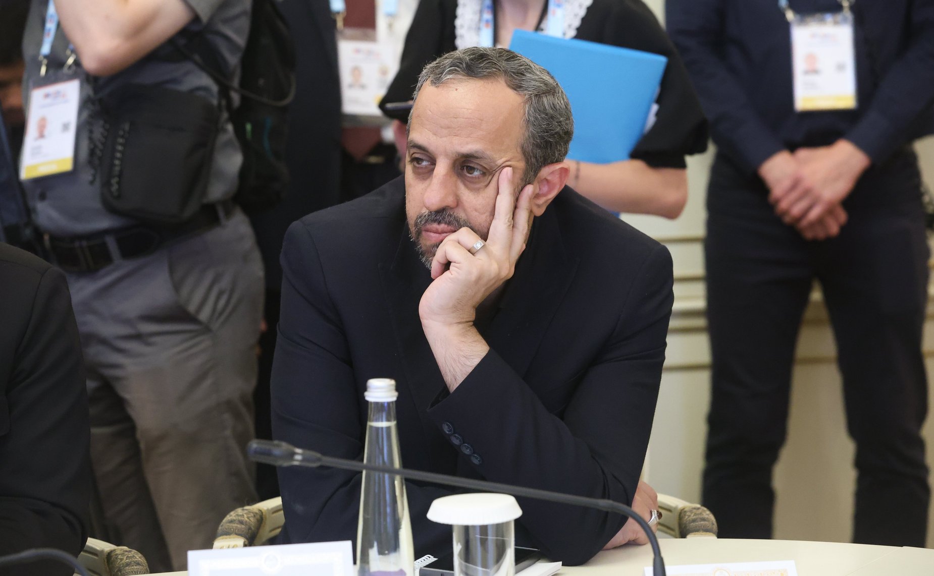 Валентина Матвиенко провела встречу с Председателем Собрания Исламского Совета Исламской Республики Иран Мохаммадом Багером Галибафом
