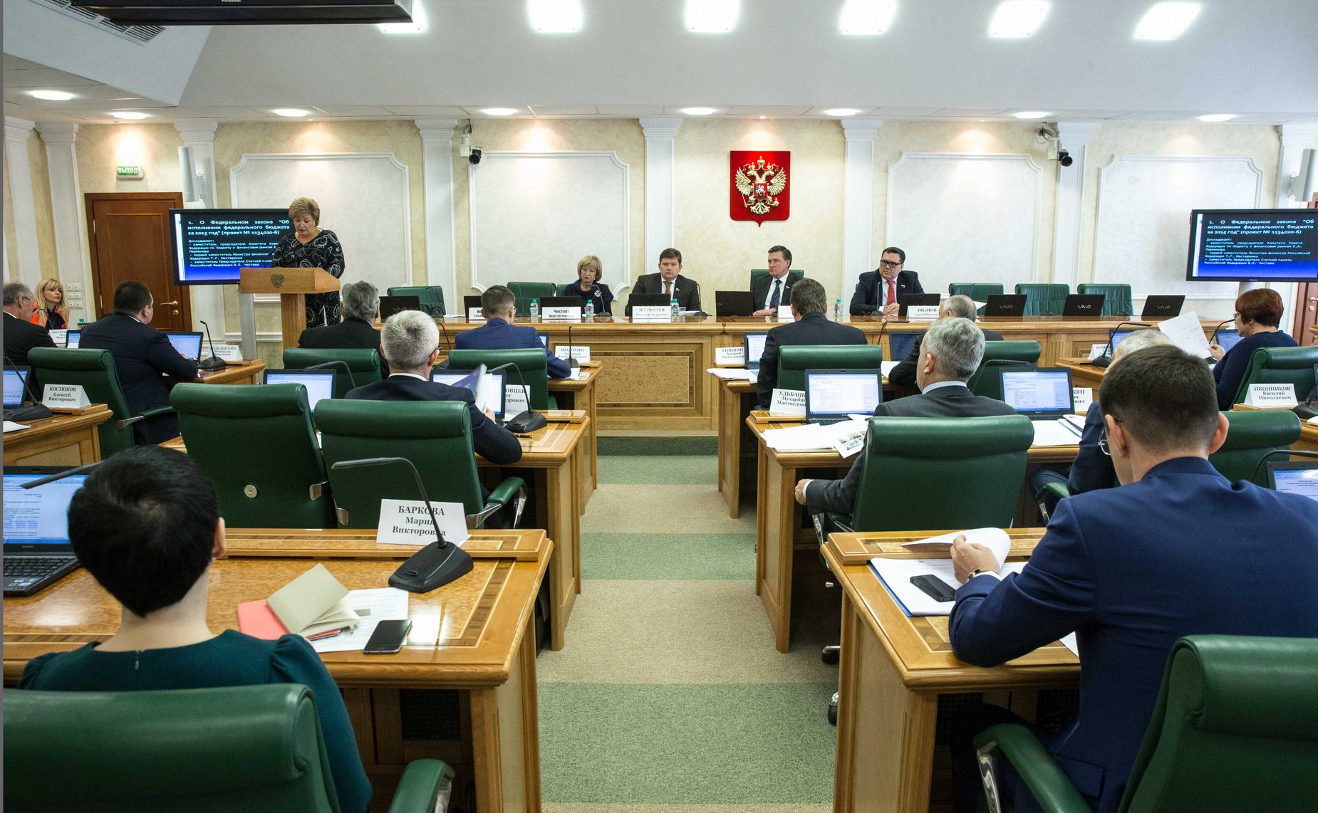 Заседание Комитета СФ по бюджету и финансовым рынкам