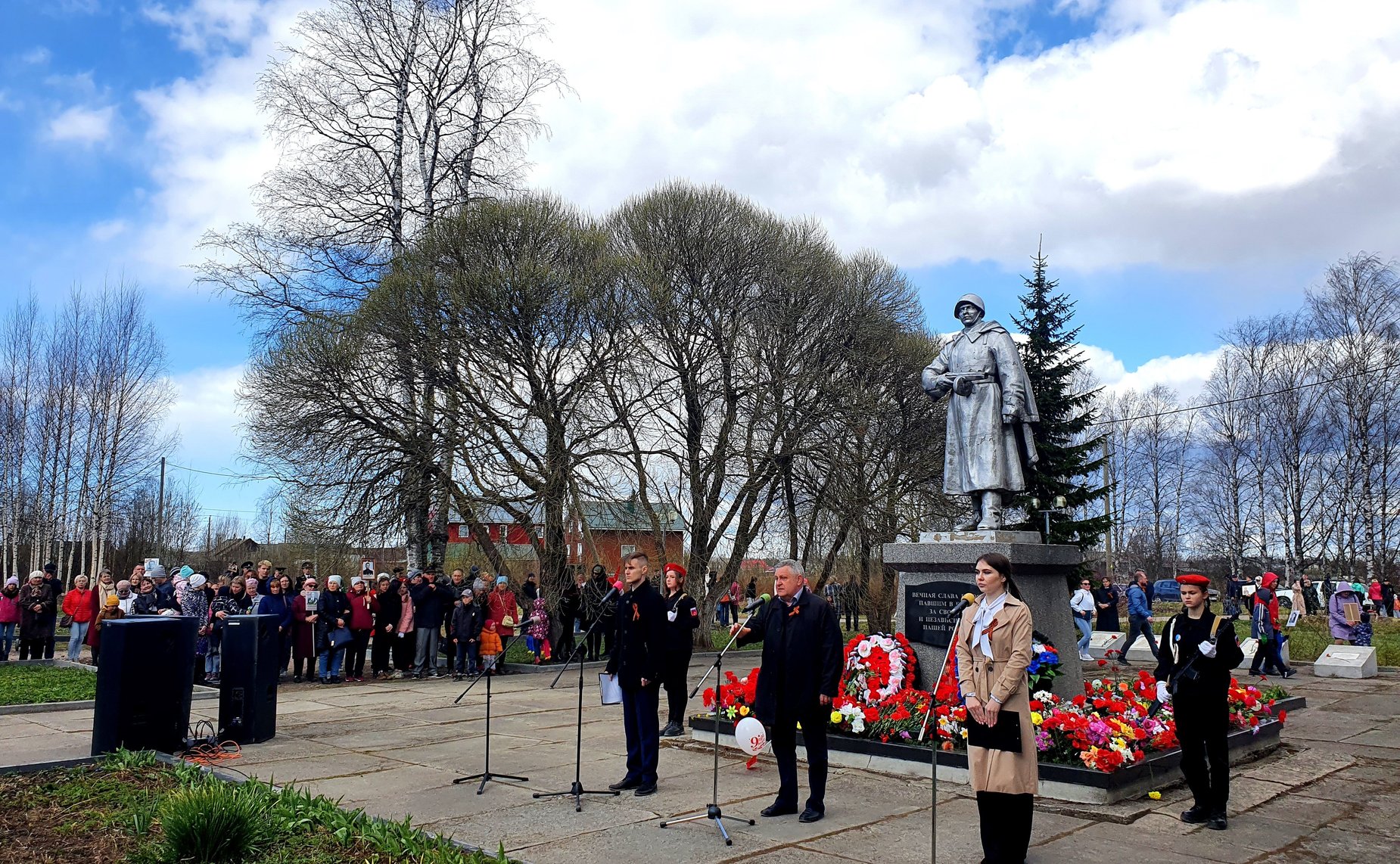Александр Ракитин принял участие в мероприятиях, посвященных празднованию Дня Победы в Республике Карелия