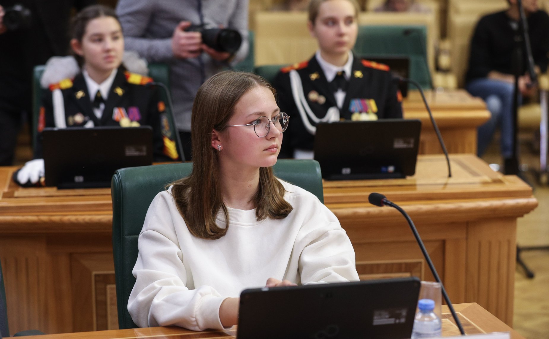Сенаторы встретились с участниками Общероссийского общественно-государственного движения детей и молодежи «Движение Первых»