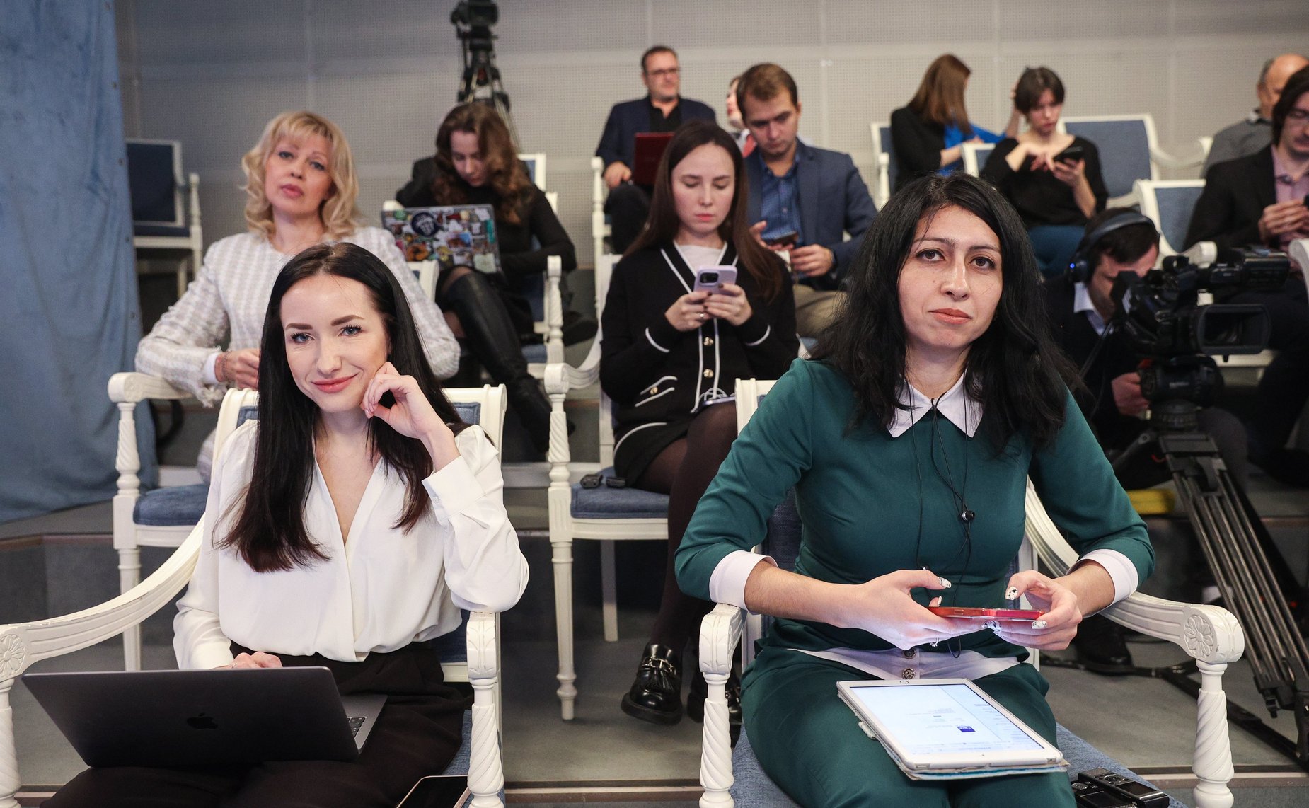 Пресс-конференция Председателя Совета Федерации Валентины Матвиенко по итогам осенней сессии 2023 года