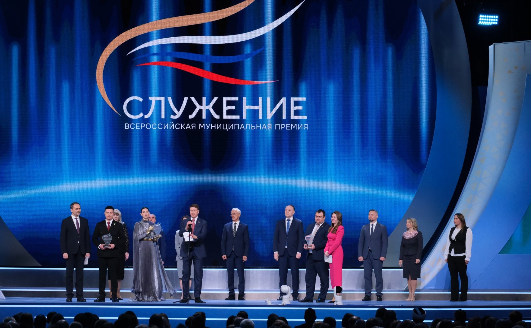 Андрей Шевченко принял участие в церемонии награждения победителей III Всероссийской муниципальной премии «Служение»