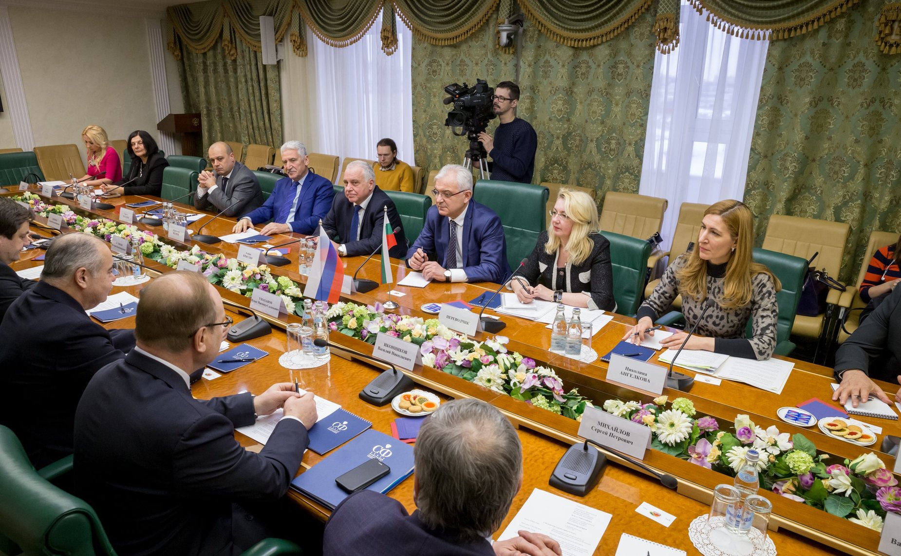 Встреча Ильяса Умаханова c заместителем Председателя народного Собрания Республики Болгарии Явором Нотевым