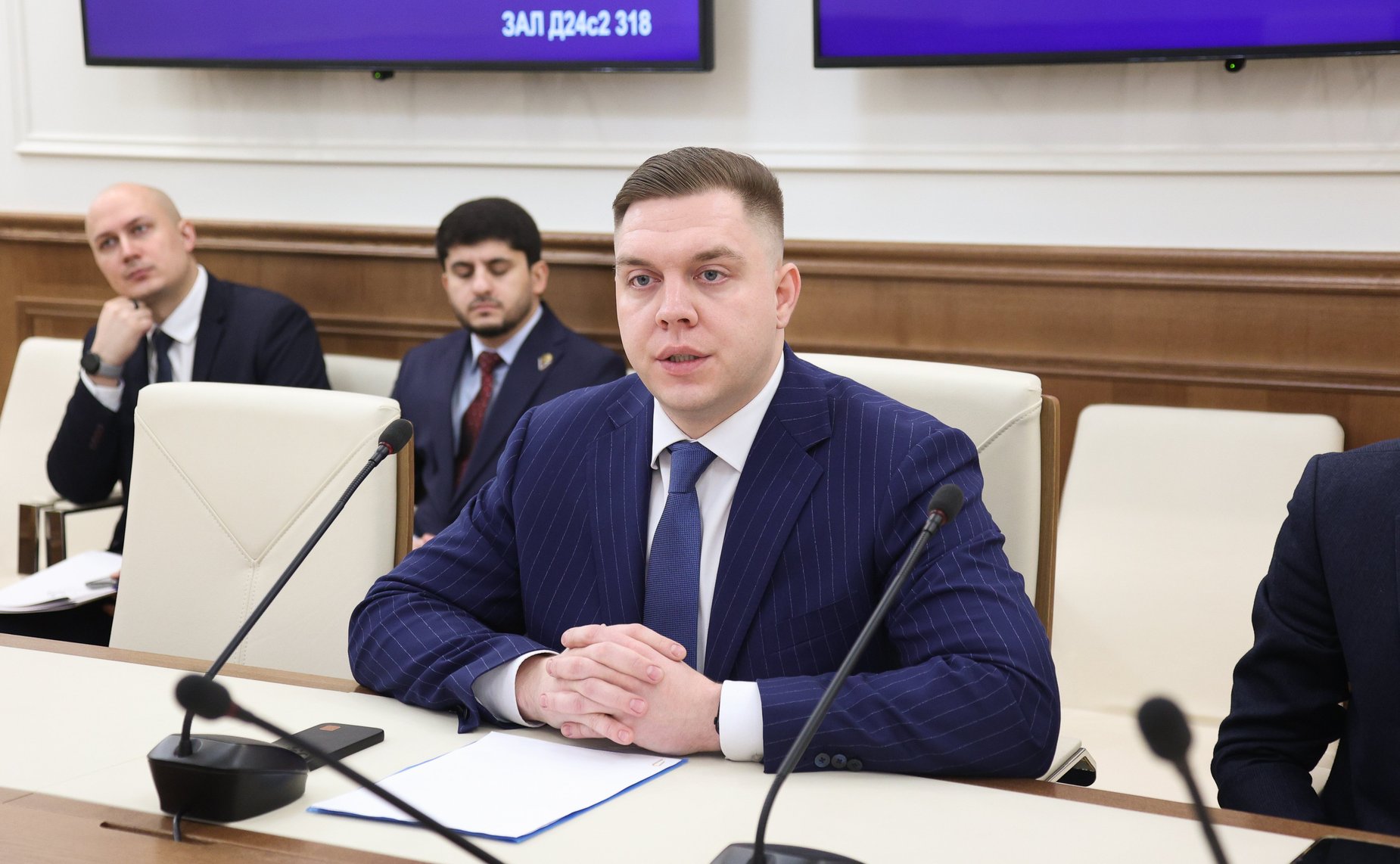 Встреча Андрея Клишаса с участниками конкурса «Лидеры России. Политика»