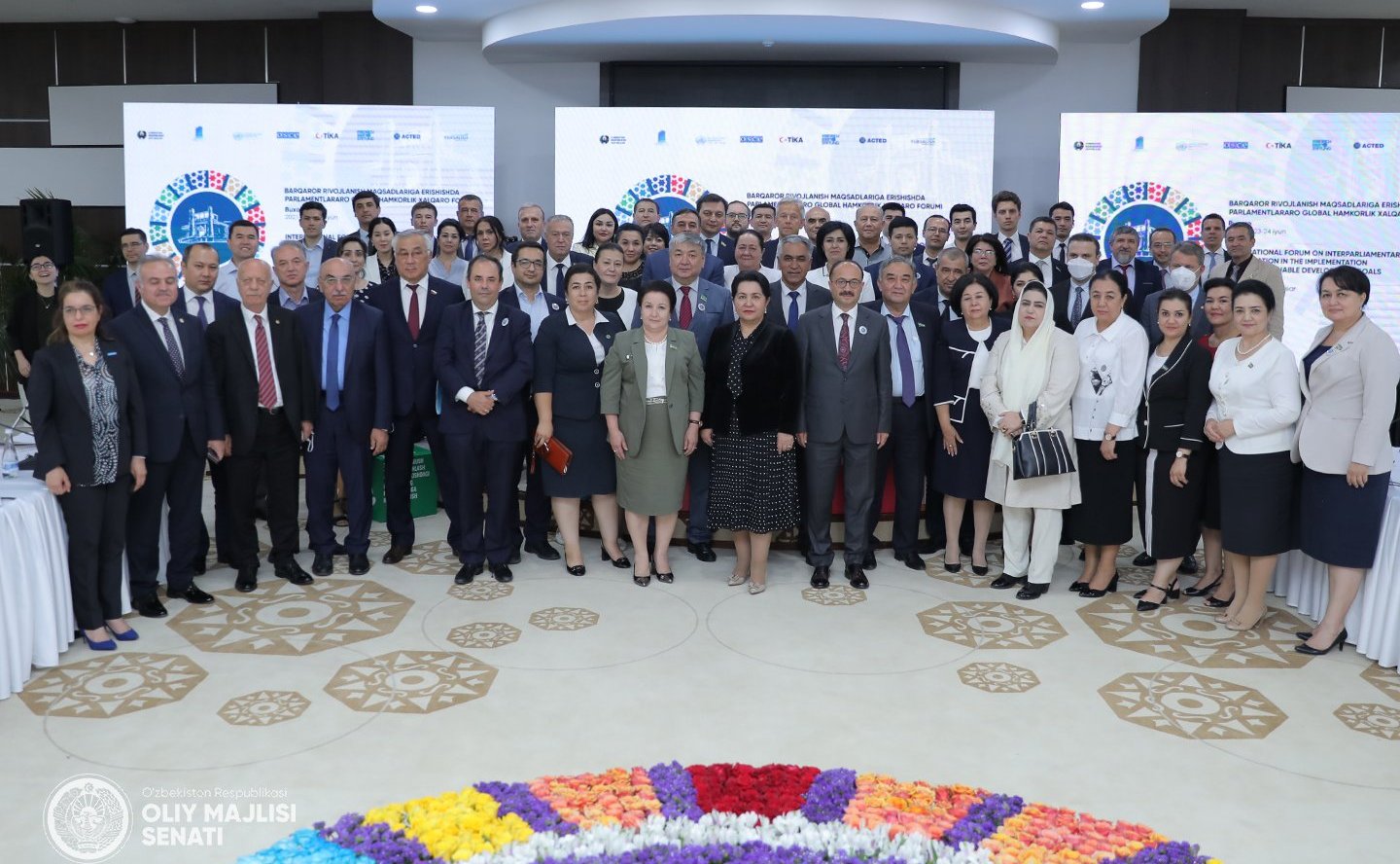 Баир Жамсуев в Бухаре принял участие в Международном форуме глобального парламентского сотрудничества в достижении Целей устойчивого развития