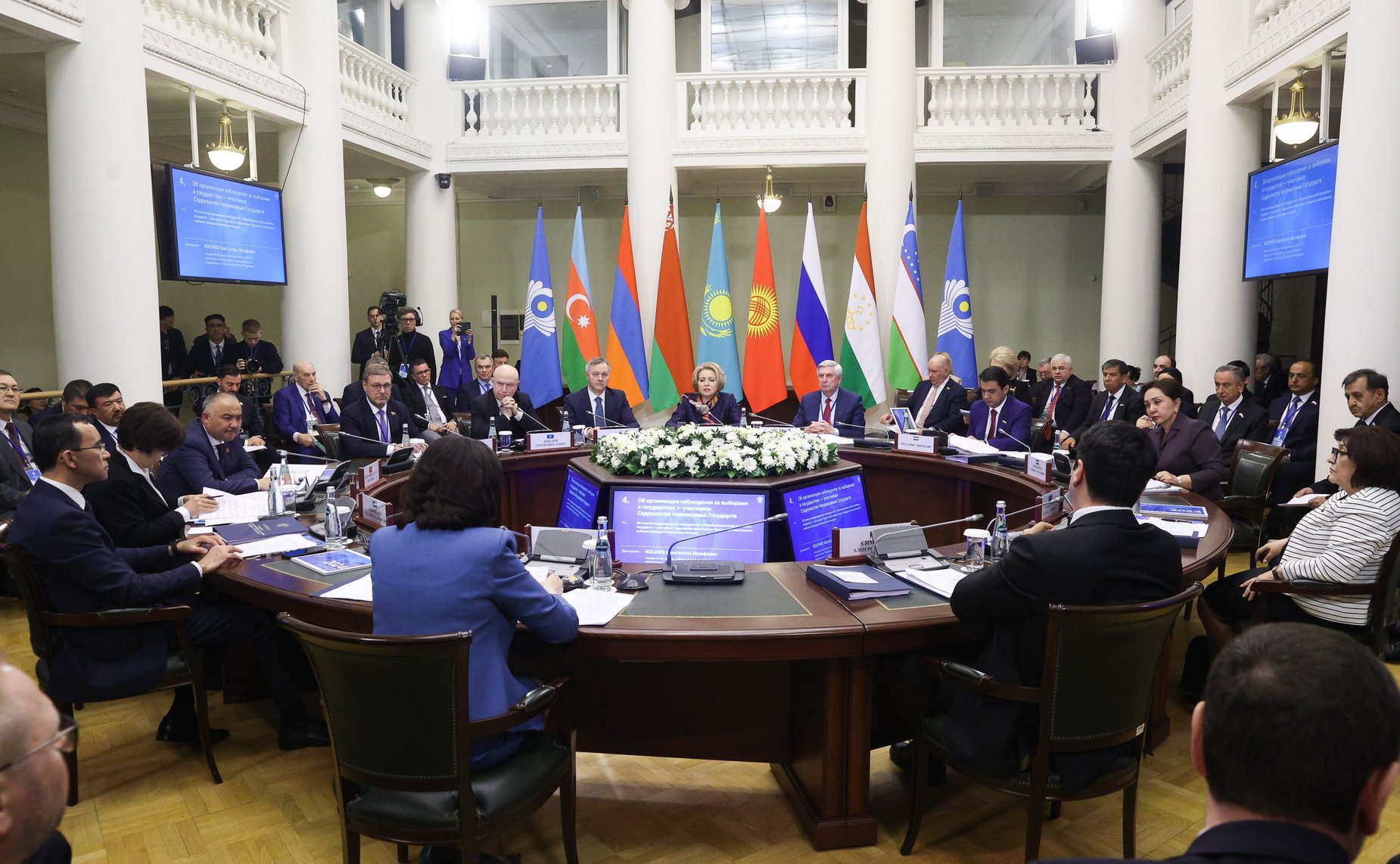 Заседание Совета Межпарламентской ассамблеи государств-участников СНГ