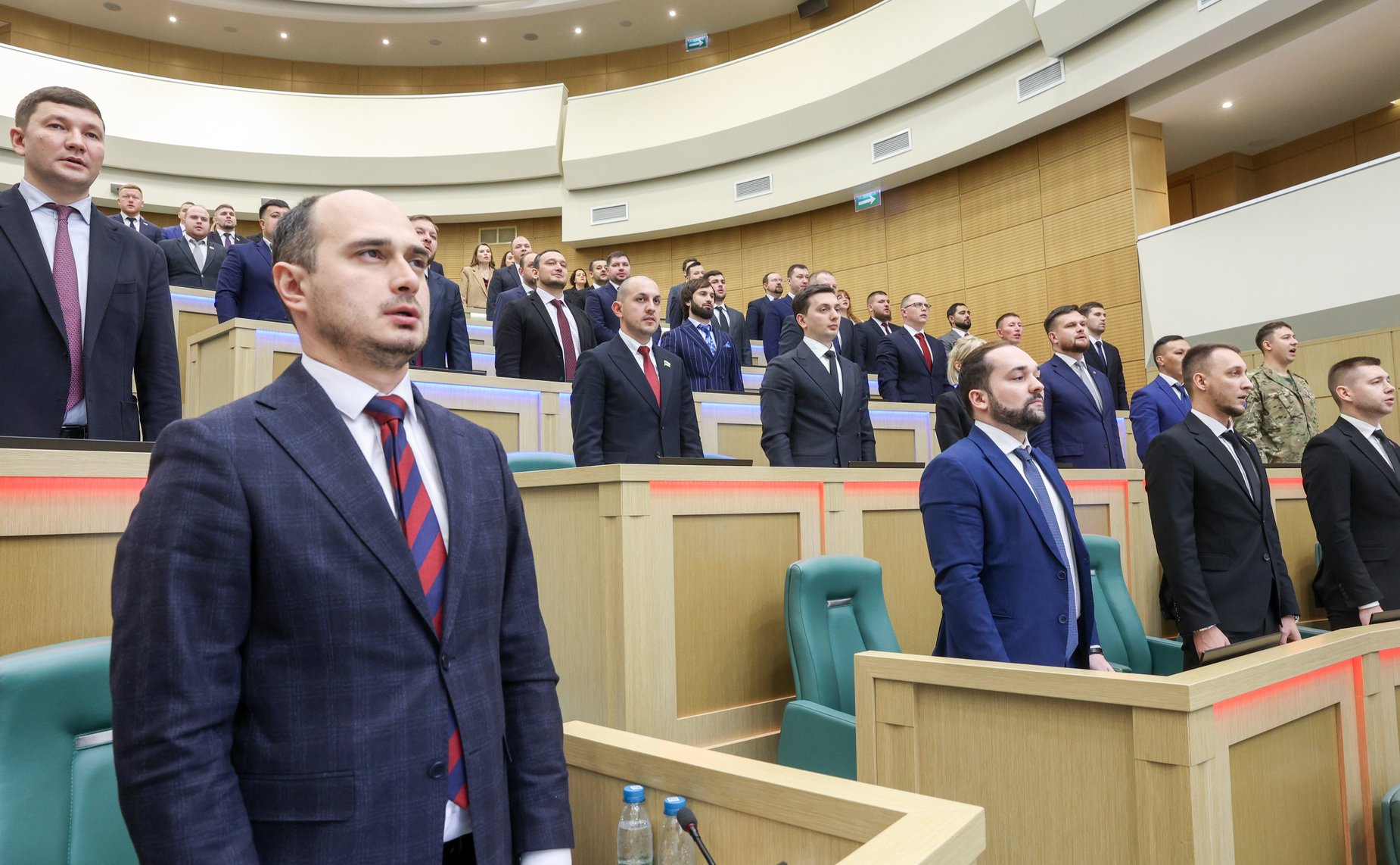Пленарное заседание Палаты молодых законодателей при Совете Федерации