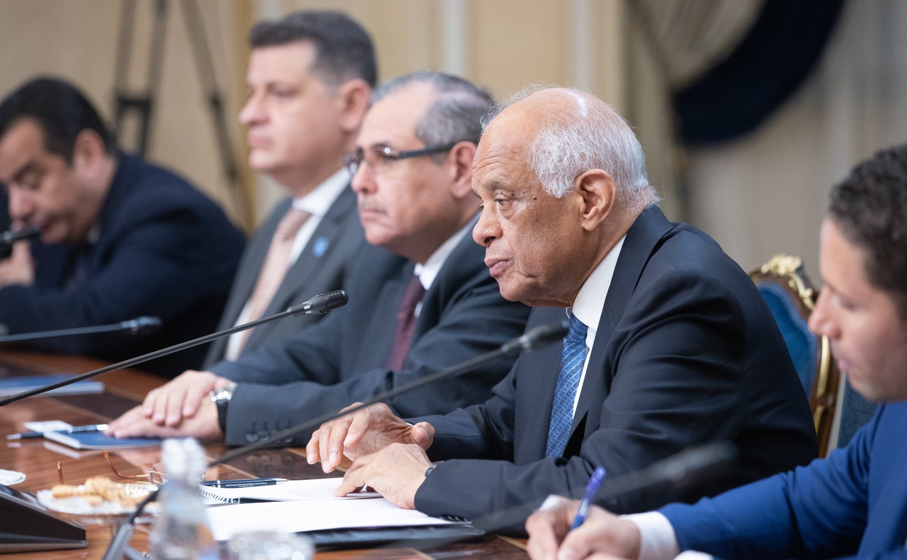 Встреча В. Матвиенко с Председателем Палаты депутатов Арабской Республики Египет Али Абдель Алемом