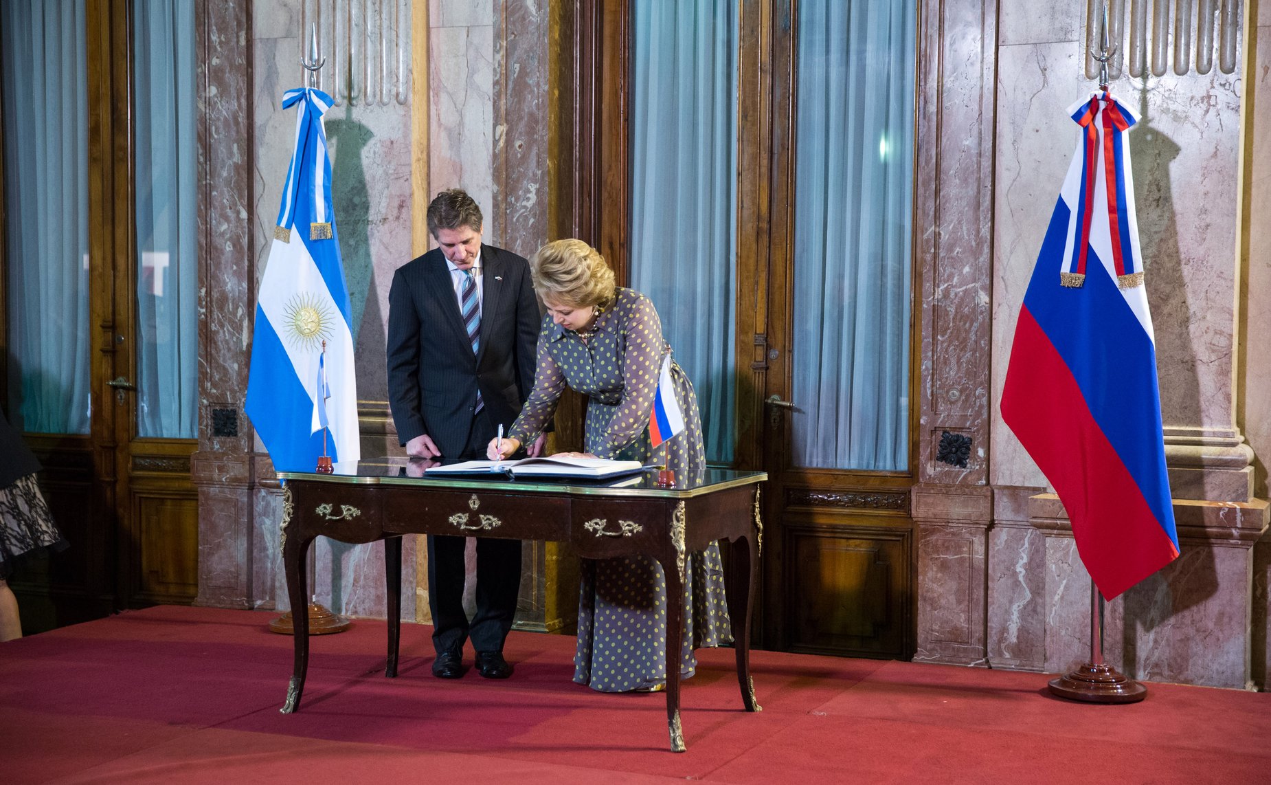 Официальный визит делегации СФ в Аргентину