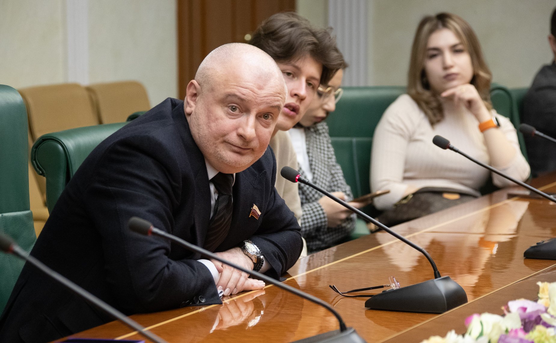 Встреча Андрея Клишаса со студентами Юридического института РУДН