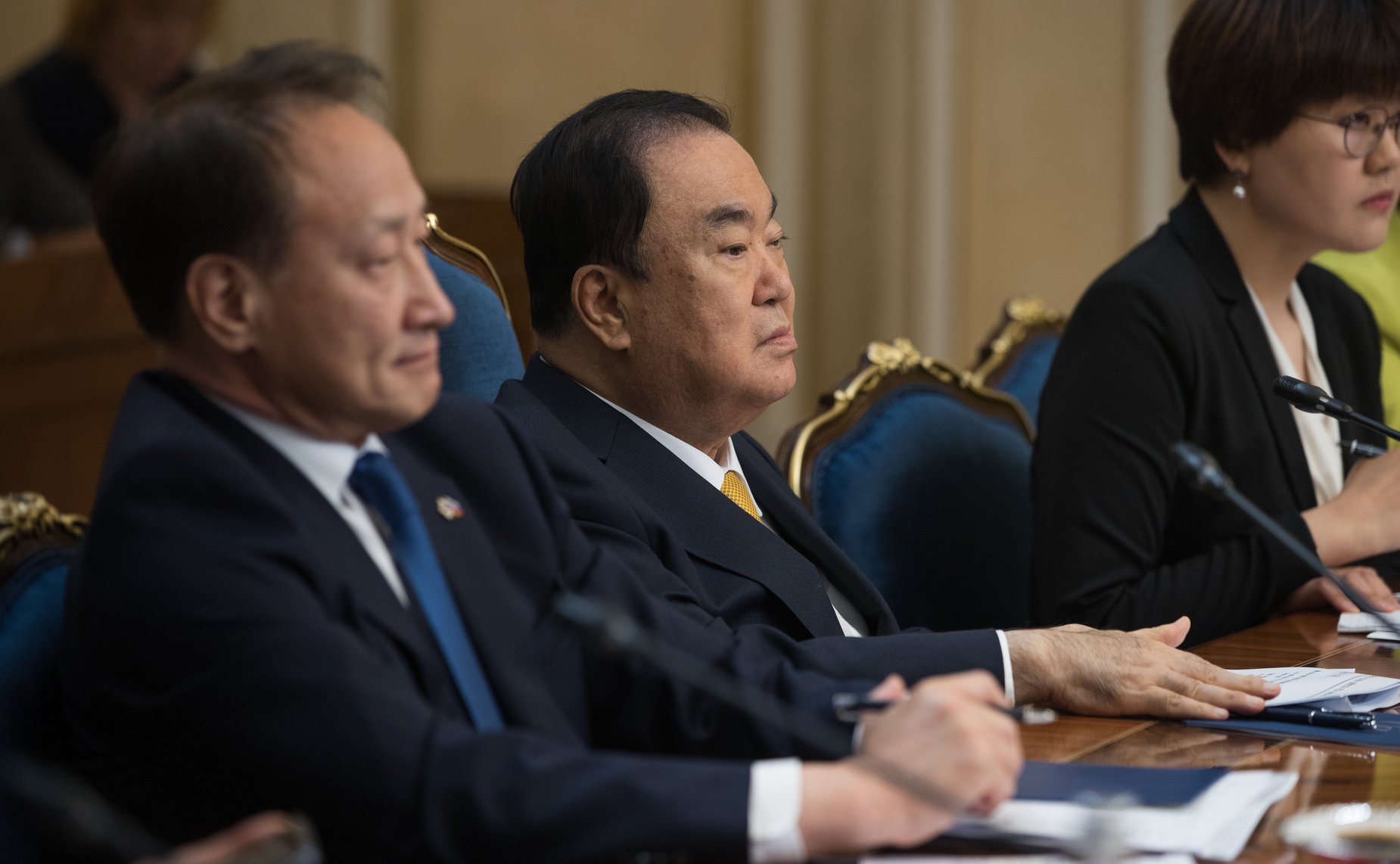 Встреча Валентины Матвиенко с Председателем Национального собрания Республики Корея Мун Хи Саном