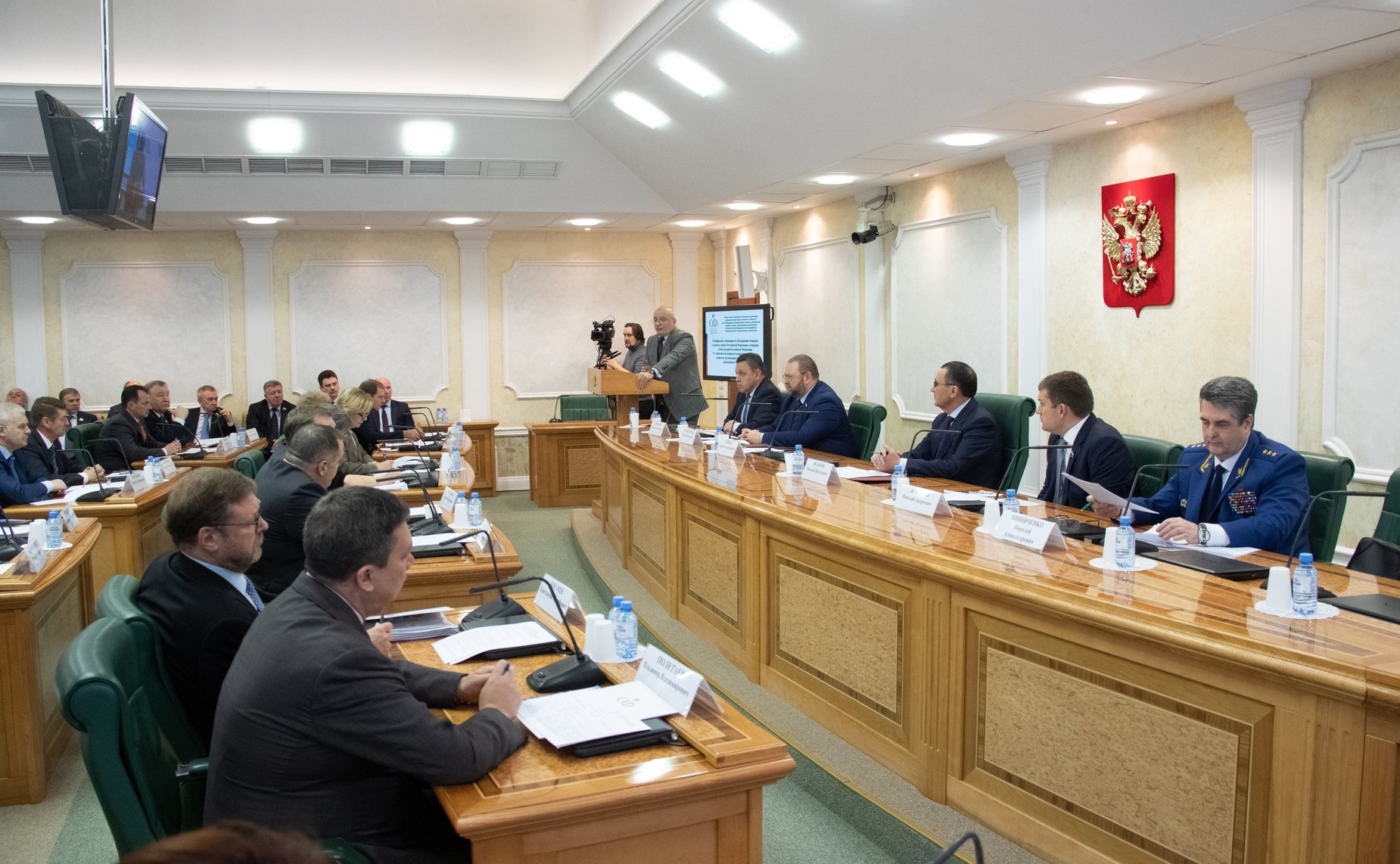 Расширенное совещание по обсуждению проекта закона о поправке к Конституции РФ «О совершенствовании регулирования отдельных вопросов организации публичной власти»