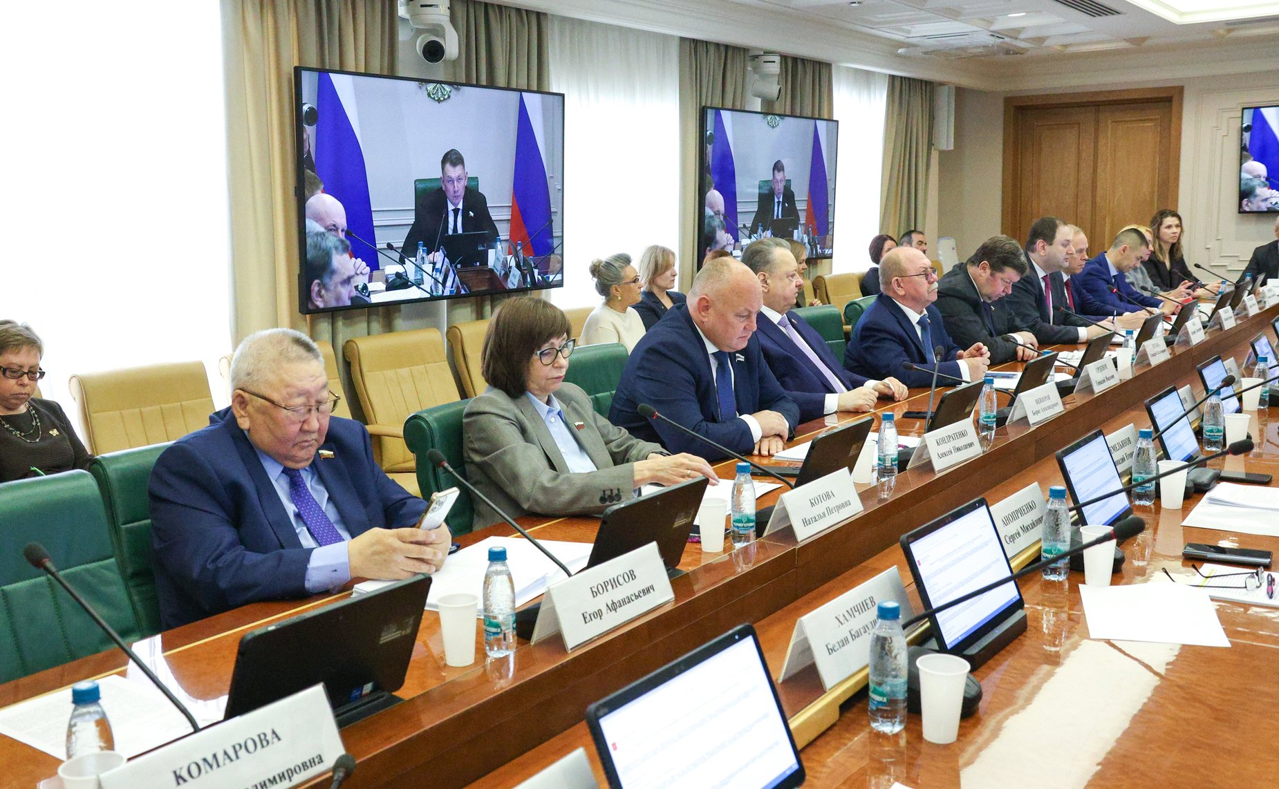 Заседание Комитета Совета Федерации по аграрно-продовольственной политике и природопользованию