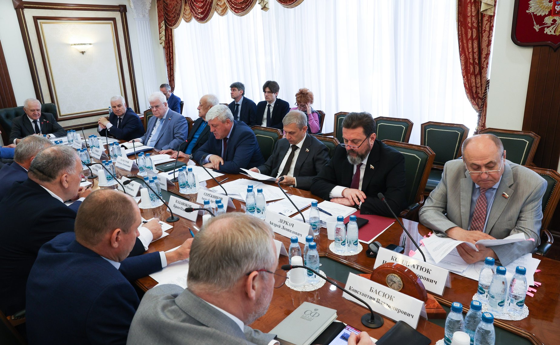 Заседание Комитета Совета Федерации по обороне и безопасности