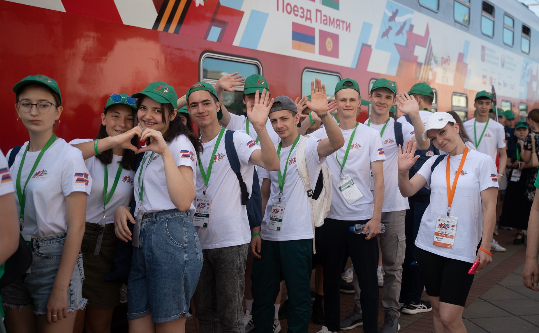 Участники культурно-образовательного проекта «Поезд Памяти» побывали в Гродно