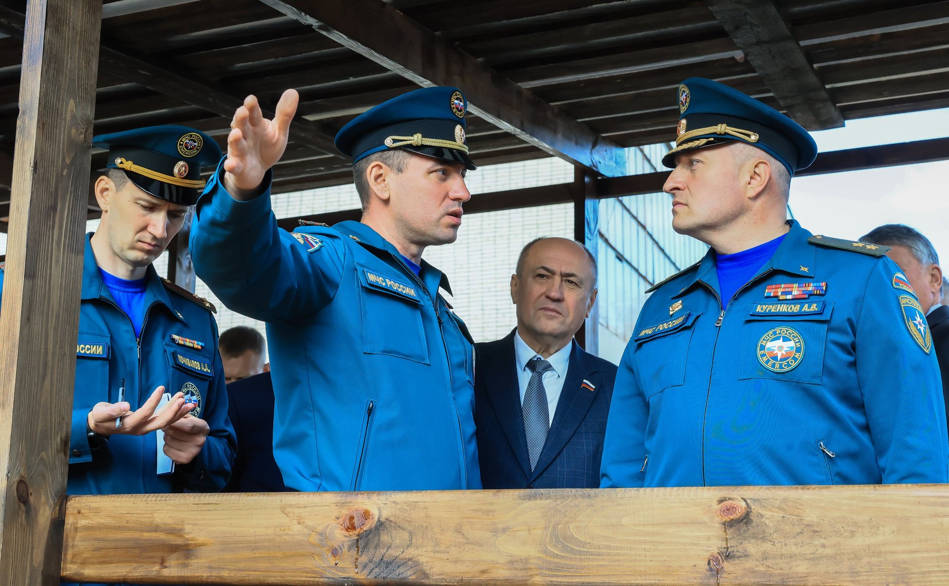 Юрий Воробьев дал старт всероссийской штабной тренировке по гражданской обороне