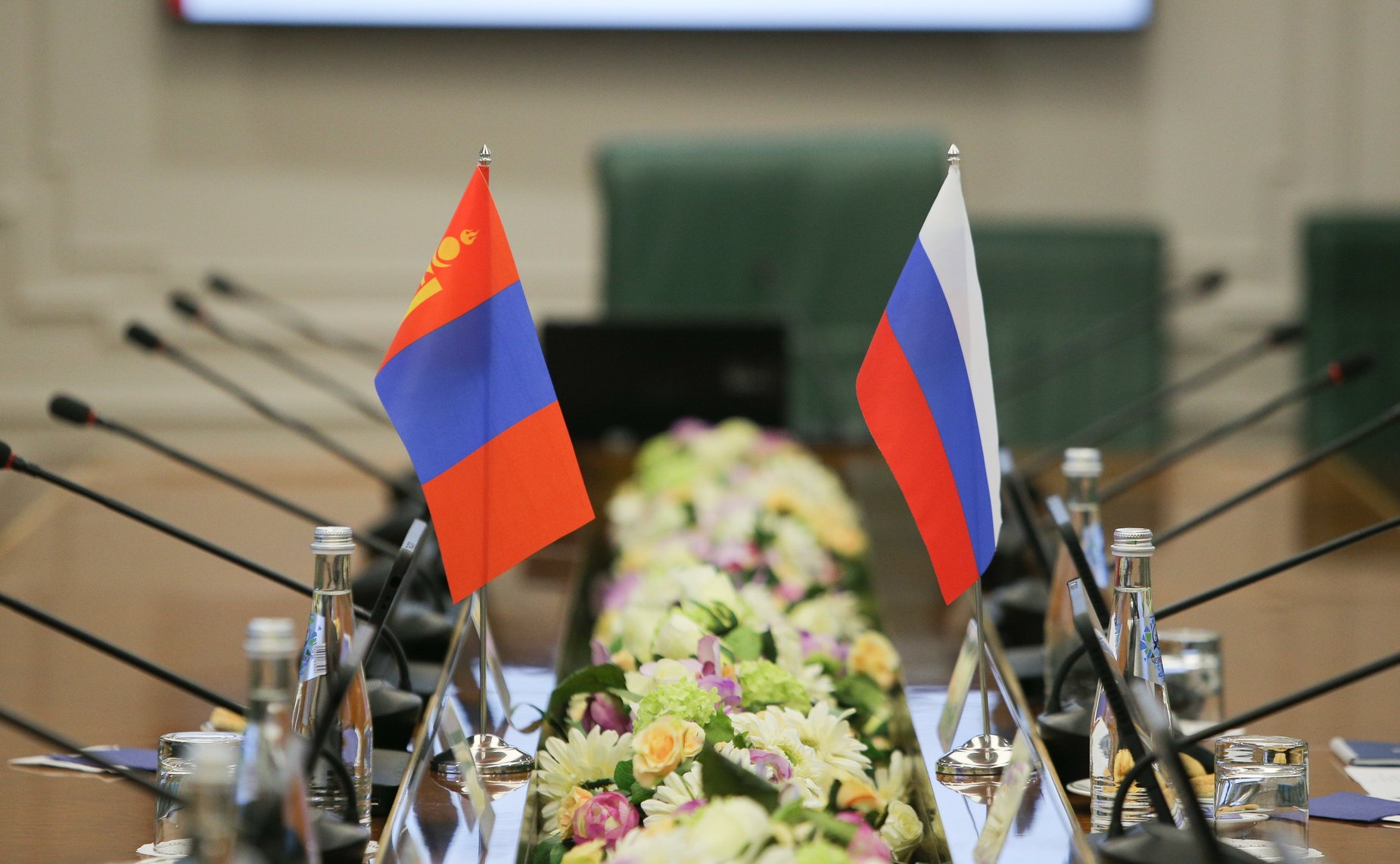 Встреча заместителя Председателя СФ Константина Косачева с членом Великого Государственного Хурала Монголии, руководителем делегации Великого Государственного Хурала Монголии на сессиях ПА ОБСЕ