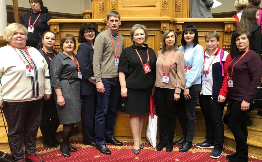 Елена Писарева приняла участие во Всероссийском патриотическом форуме, который проходил в Санкт-Петербурге