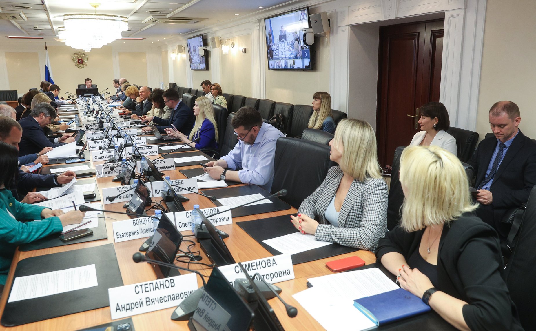 Заседание секции «Цифровая трансформация строительства и ЖКХ» Совета по развитию цифровой экономики при СФ