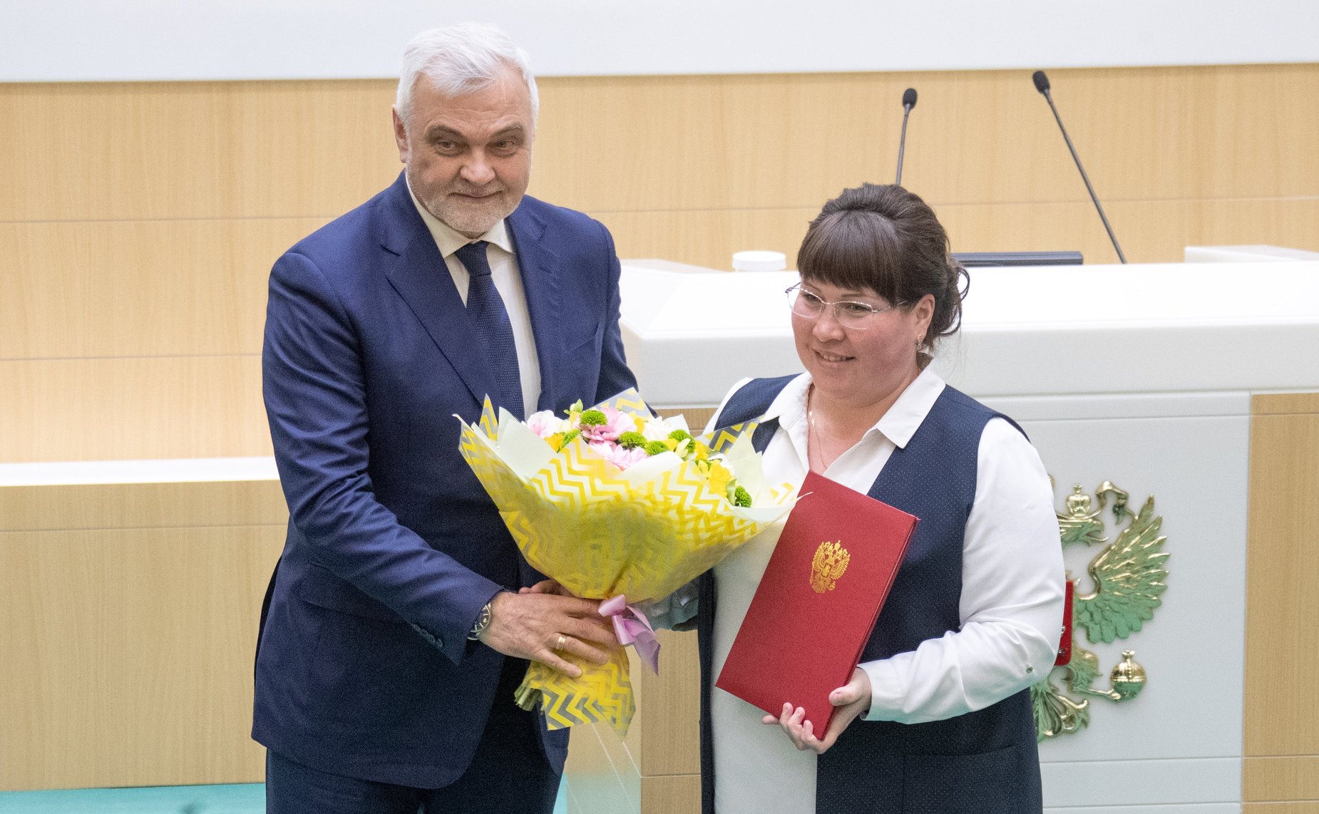 Встреча Валентины Матвиенко с тружениками социальной сферы села