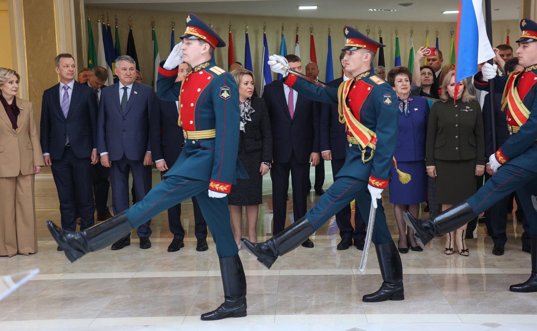 В Совете Федерации состоялось торжественное мероприятие «10 лет в родной гавани», посвященное десятилетию воссоединения Республики Крым и Севастополя с Россией