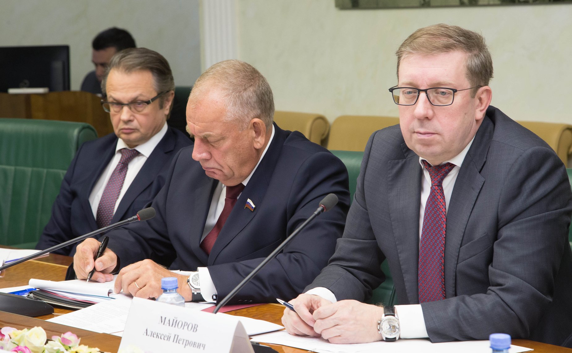 Совещание на тему «О мерах по развитию льноводства»