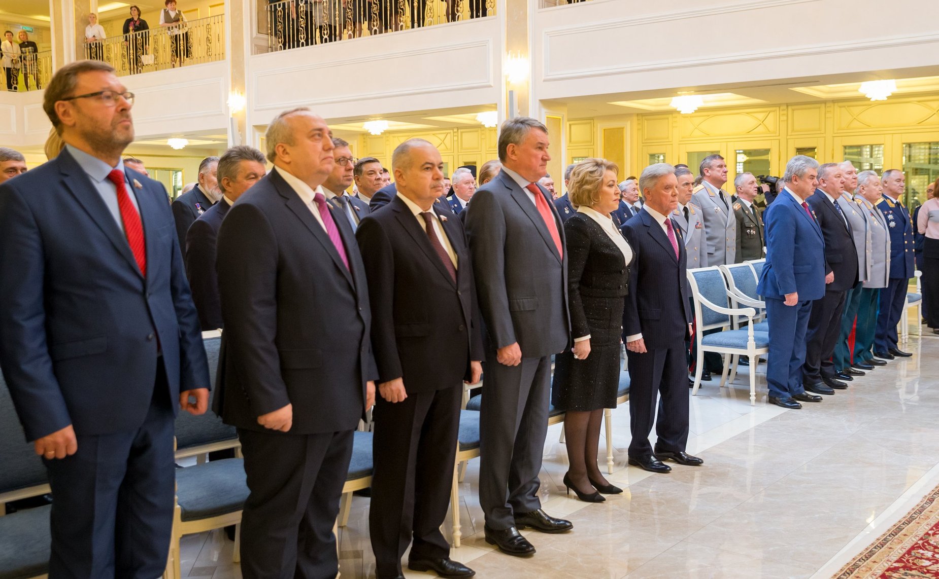 Торжественный прием от имени Председателя СФ для руководителей и представителей ветеранских организаций