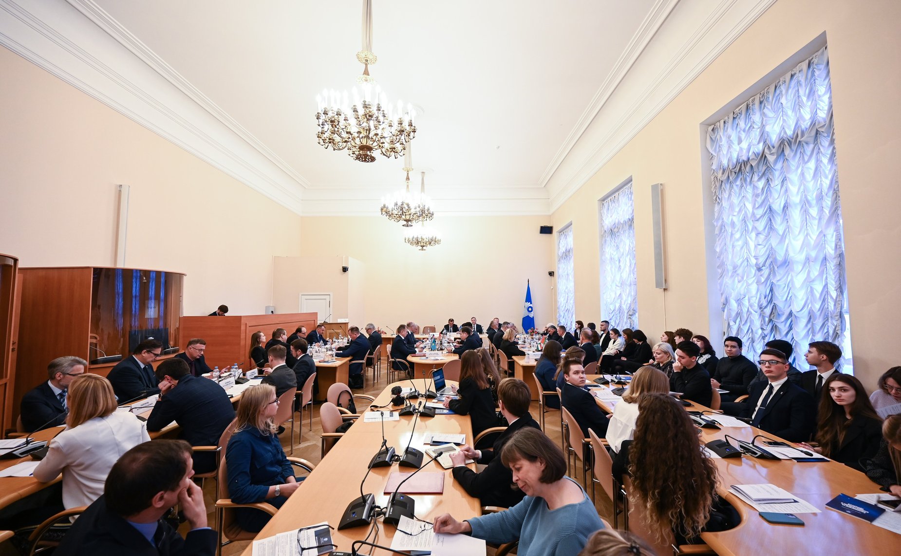 Андрей Климов и Олег Цепкин приняли участие в семинаре МПА СНГ на тему защиты электорального суверенитета государств-стран участников СНГ