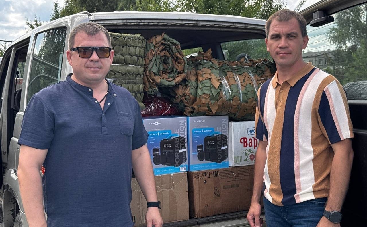 Айрат Гибатдинов передал партию помощи десантникам 104-й гвардейской дивизии ВДВ