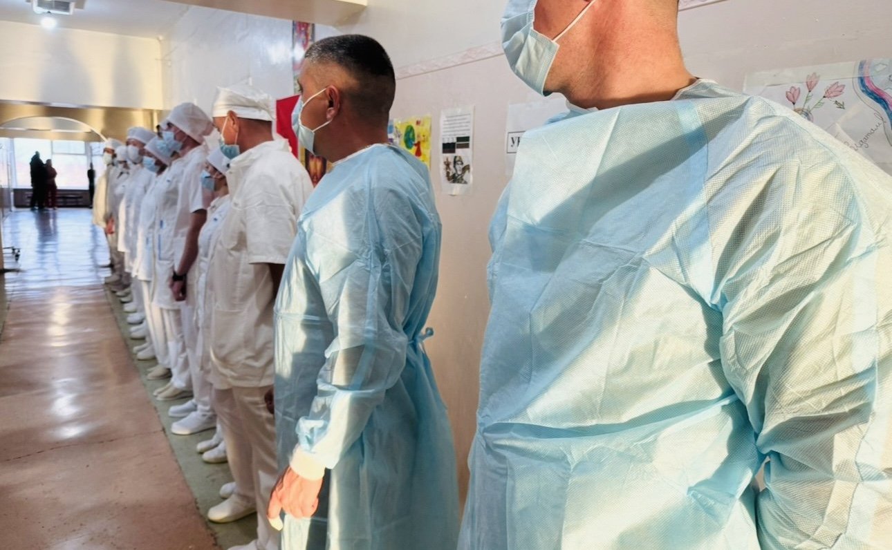 Игорь Кастюкевич посетил военный госпиталь, расположенный в одном из населенных пунктов региона