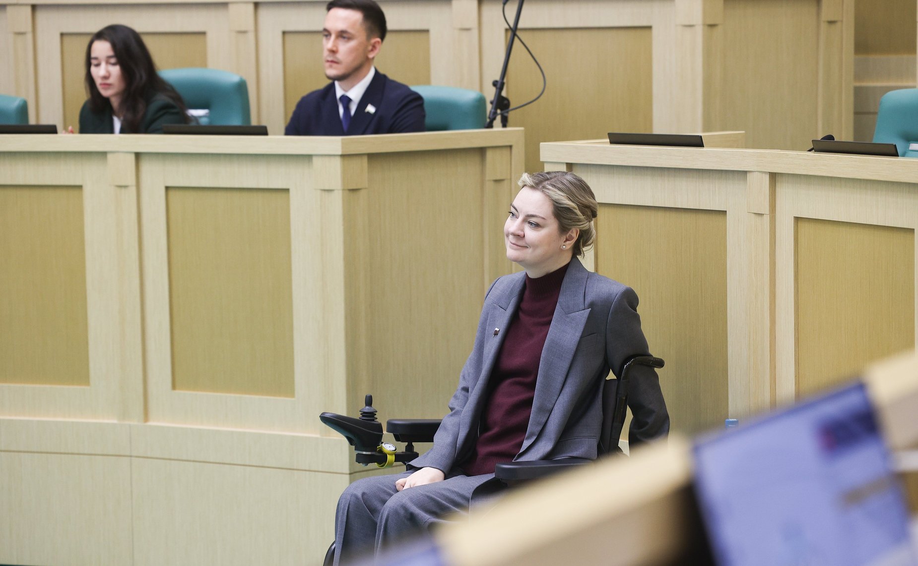 Заседание Палаты молодых законодателей при Совете Федерации