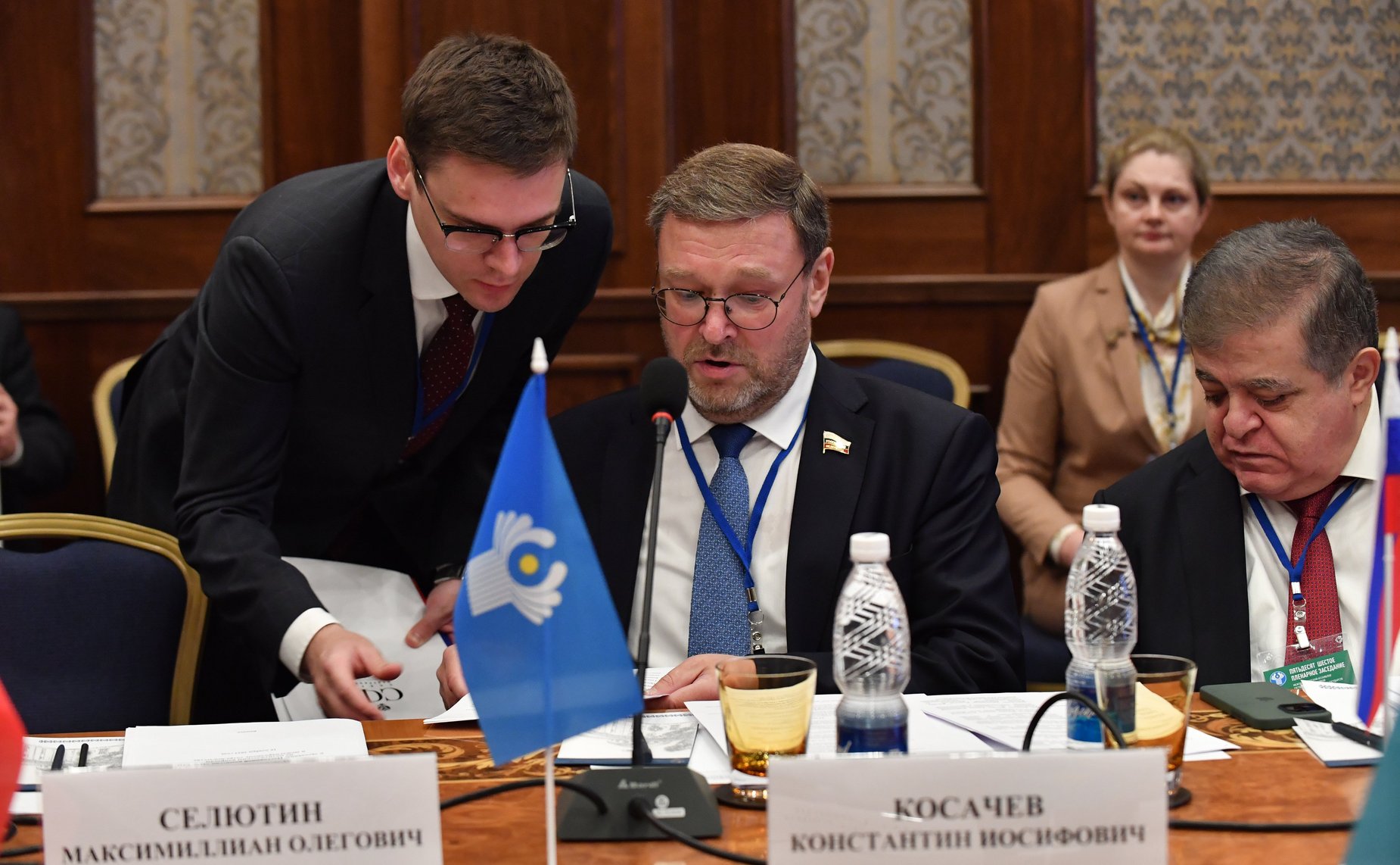 Заместитель Председателя Совета Федерации Константин Косачев провел заседание Комиссии Межпарламентской Ассамблеи государств-участников СНГ (МПА СНГ) по политическим вопросам и международному сотрудничеству