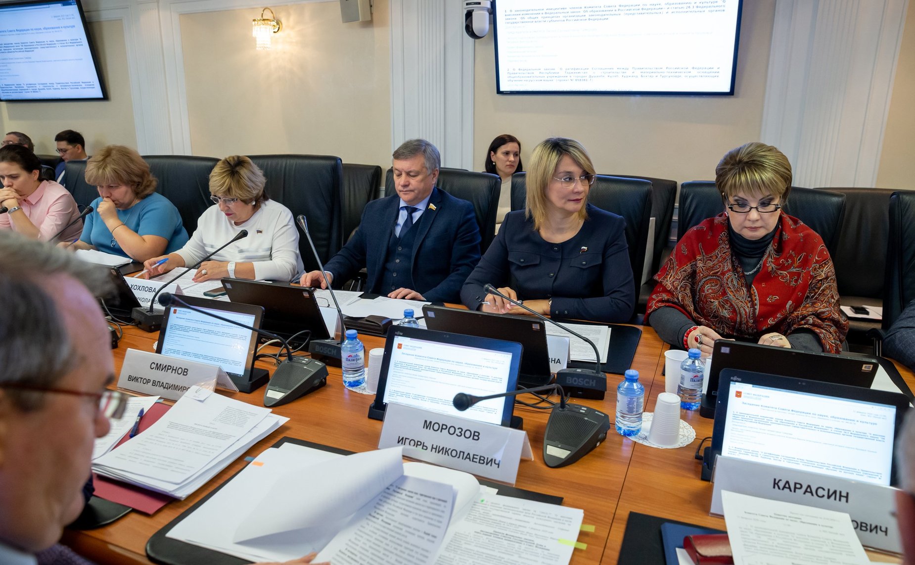 Заседание Комитета СФ по науке, образованию и культуре