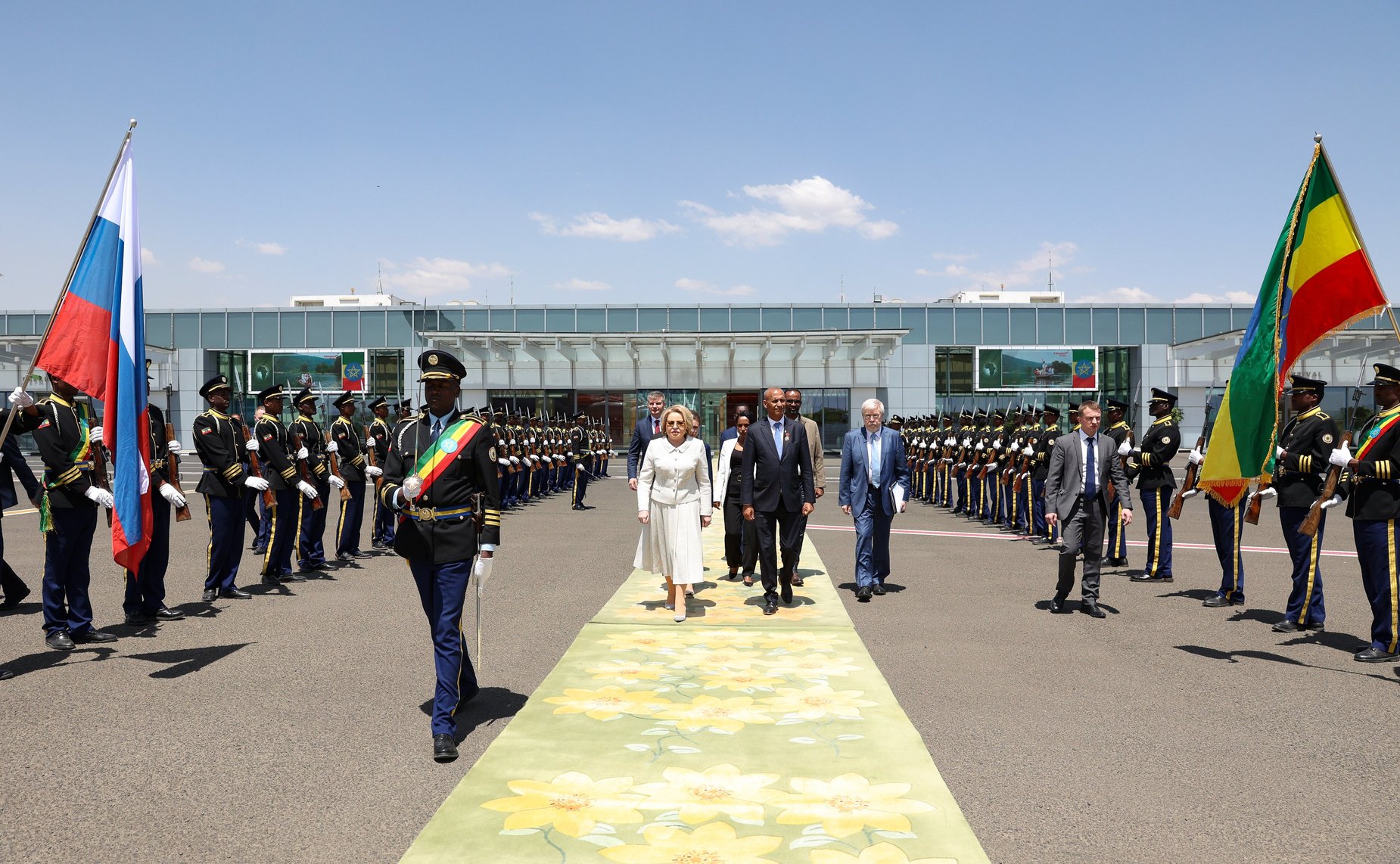 Официальный визит делегации Совета Федерации во главе с Валентиной Матвиенко в Эфиопию